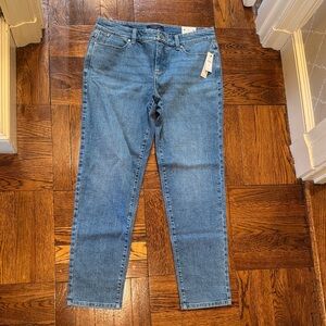 NWT Talbots Light Wash Ankle Jeans - Simply Flattering Collection